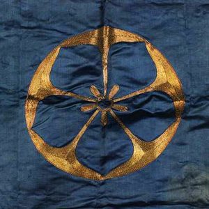 samurai bandera antigua