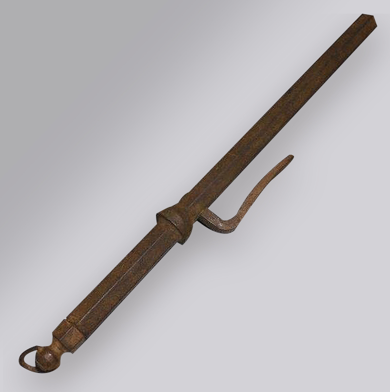 jitte de guerra policia porra