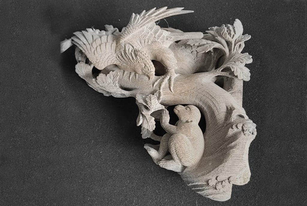 madera tallada ranma