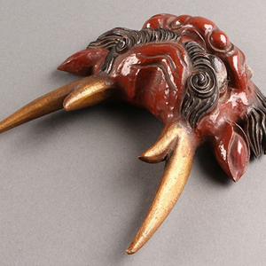 Ninjutsu museo samurai demonio rojo